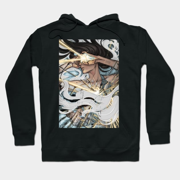 smoke & mirrors Hoodie by PhantomRin